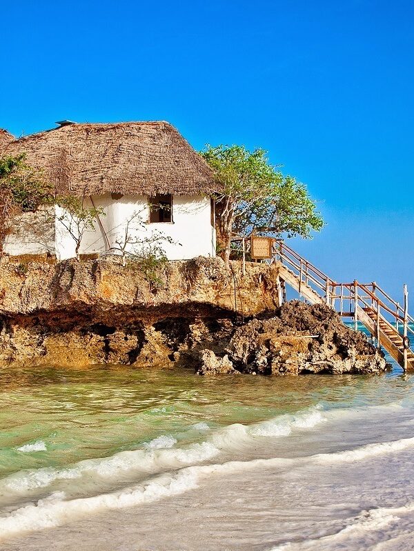 Africa-Tanzania-Zanzibar-Rock-restaurant